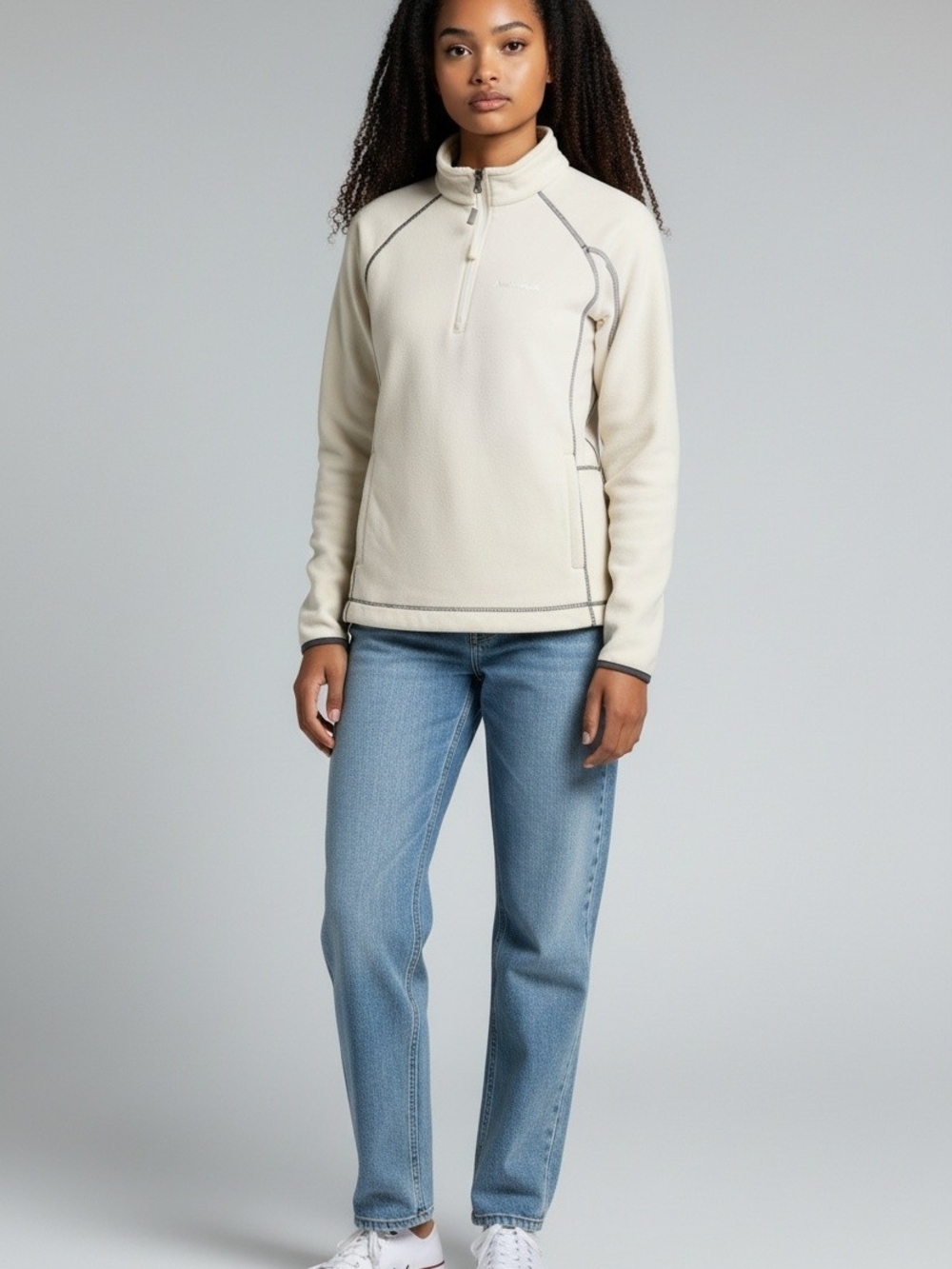 Avalanche Cream Base Layer Jacket